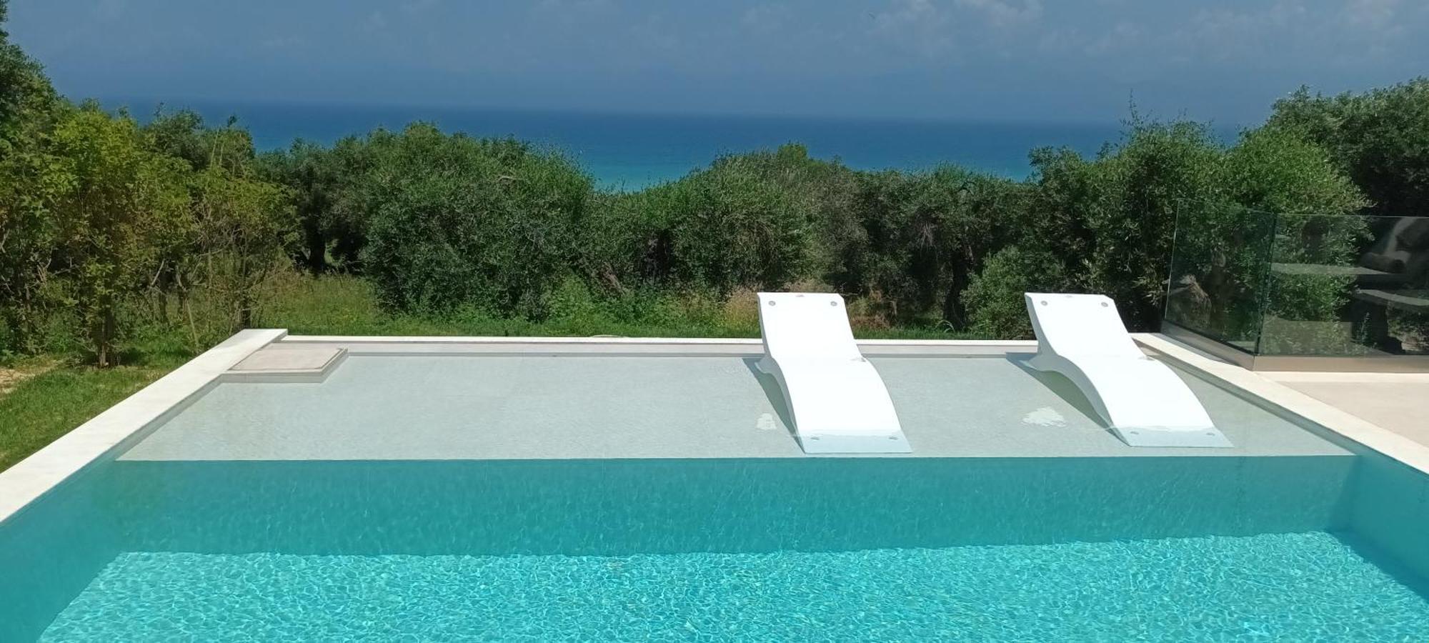 Sea View Private Pool Villa Astrakeri Exterior photo