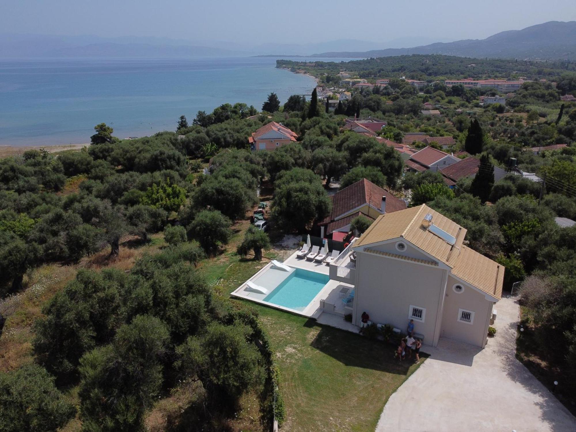 Sea View Private Pool Villa Astrakeri Exterior photo