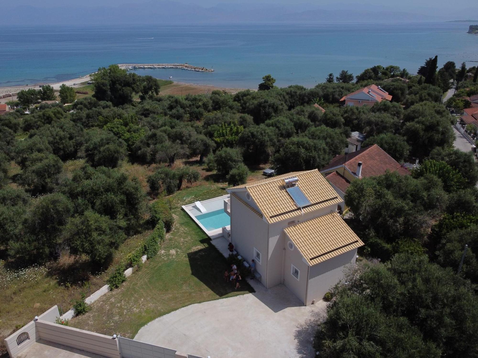 Sea View Private Pool Villa Astrakeri Exterior photo